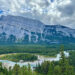 Blick vom Hoodoos Viewpoint in Banff