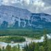 Blick vom Hoodoos Viewpoint in Banff