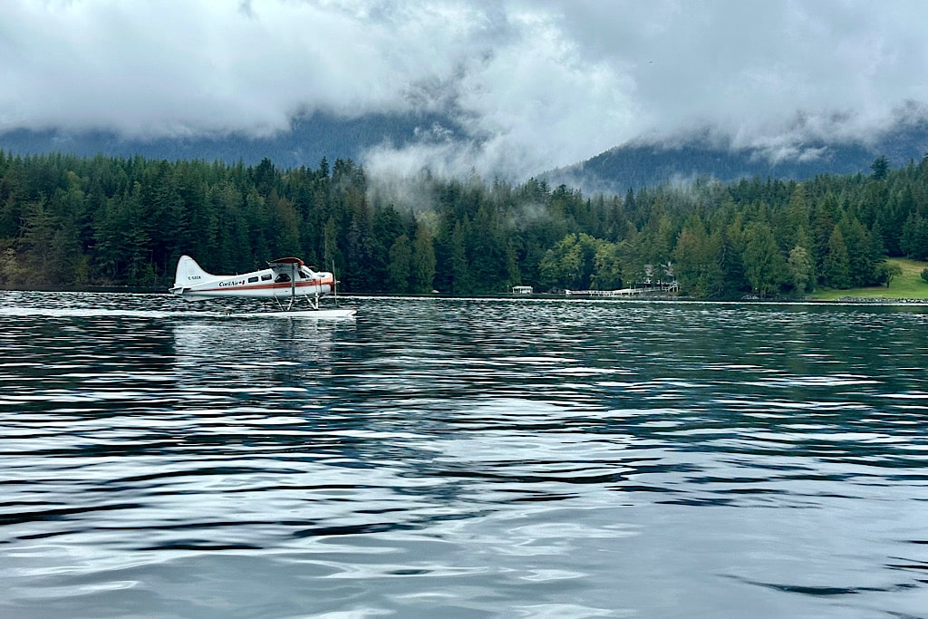 Wasserflugzeug nahe Stuart Island