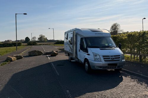 Stellplatz im Industriegebiet in Alnwick