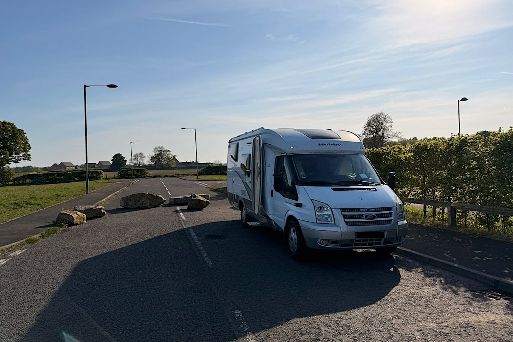 Stellplatz im Industriegebiet in Alnwick